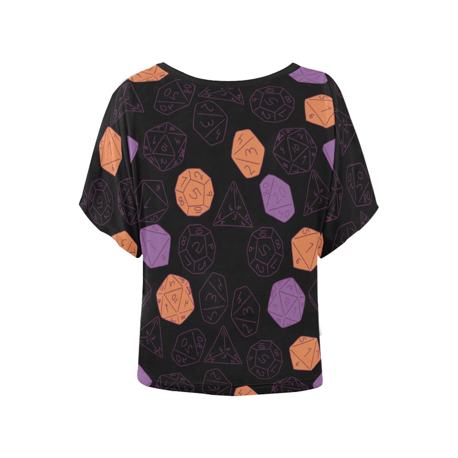 Pumpkin Dice Season Purple and Orange