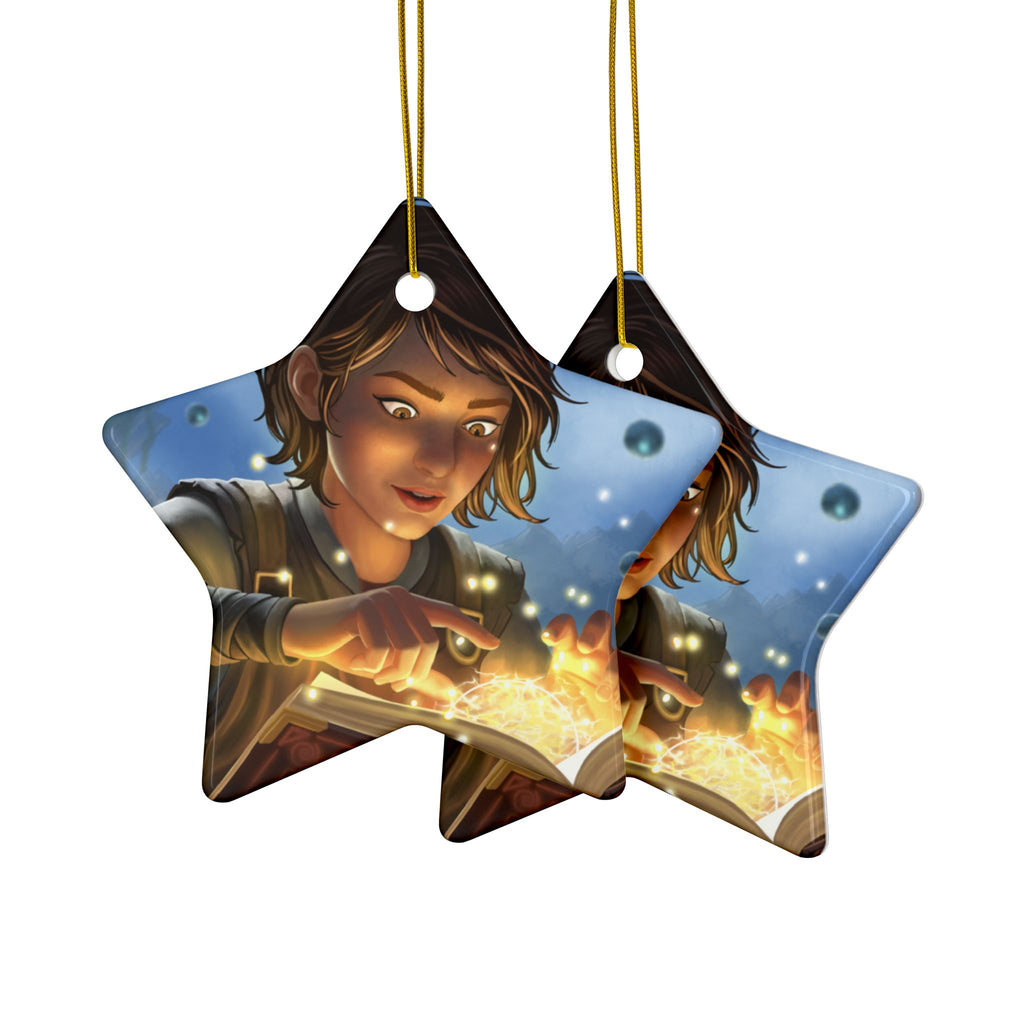 SpellCaster Ceramic Ornaments
