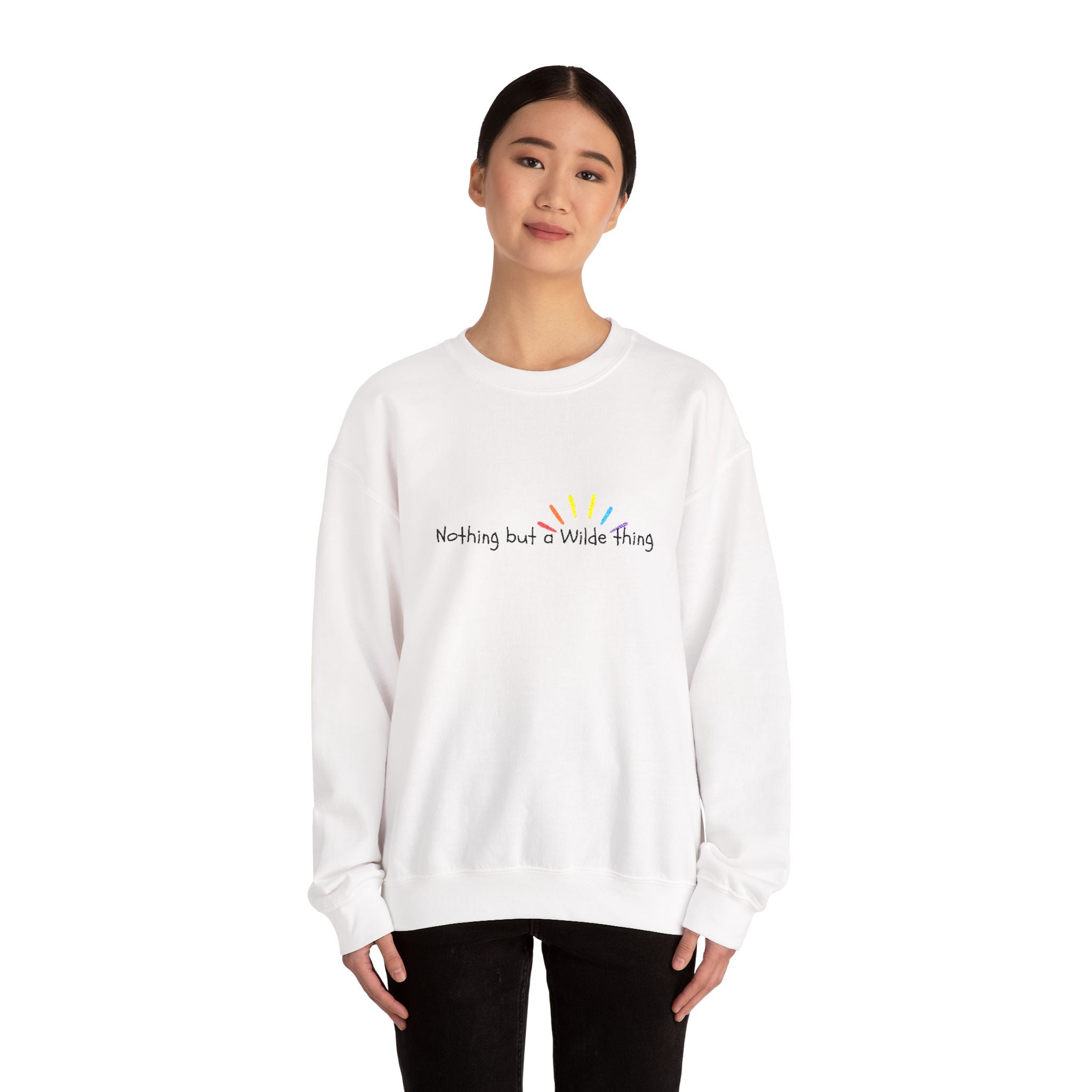 "Nothing but a Wilde Thing" Rainbow Script