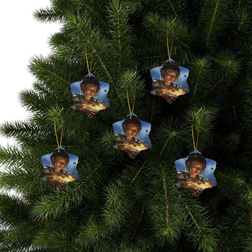 SpellCaster Ceramic Ornaments