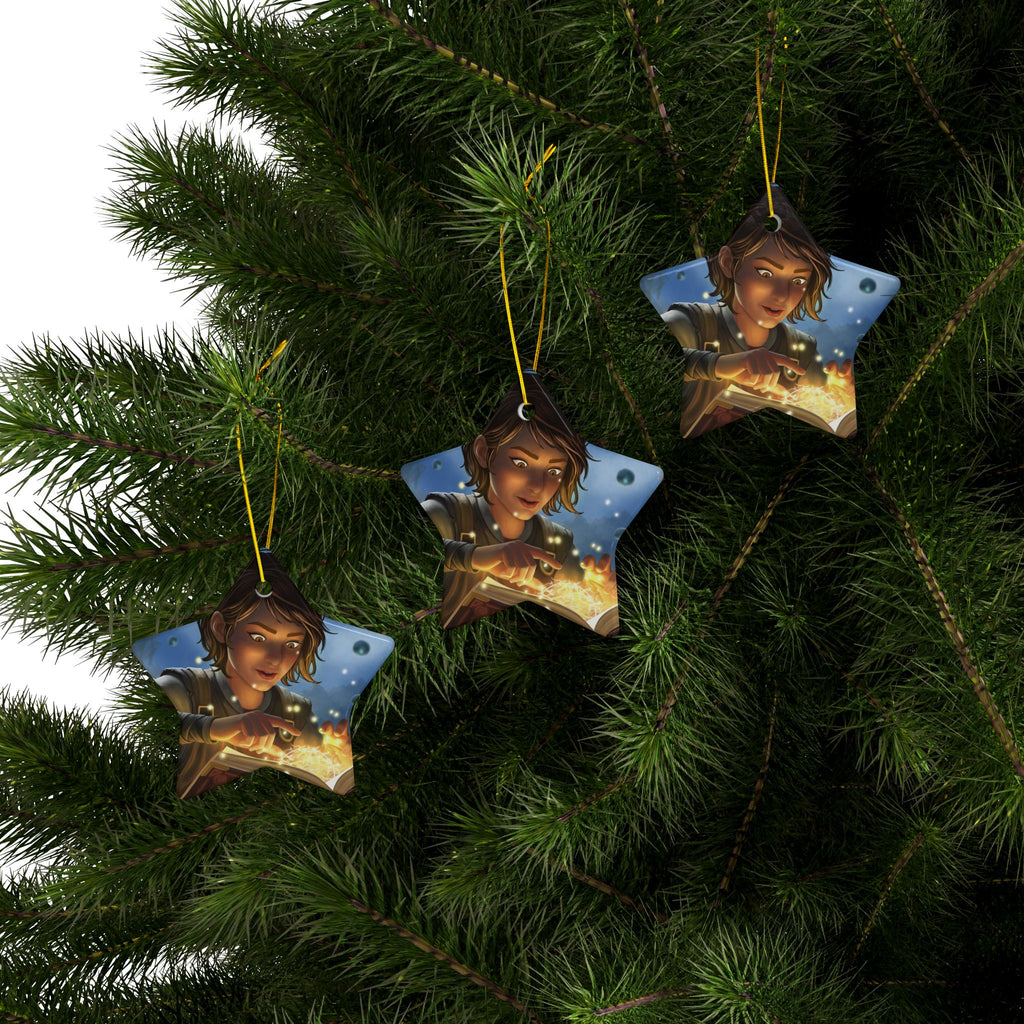SpellCaster Ceramic Ornaments