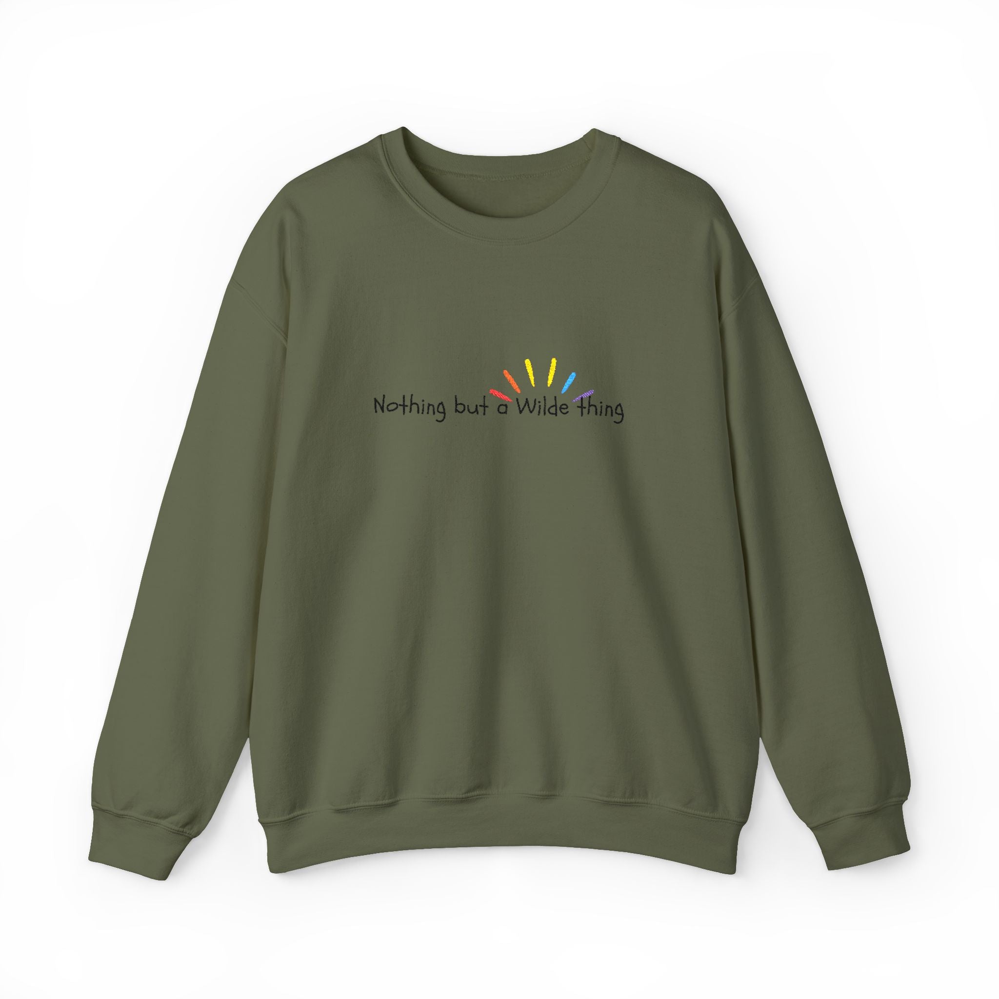 "Nothing but a Wilde Thing" Rainbow Script