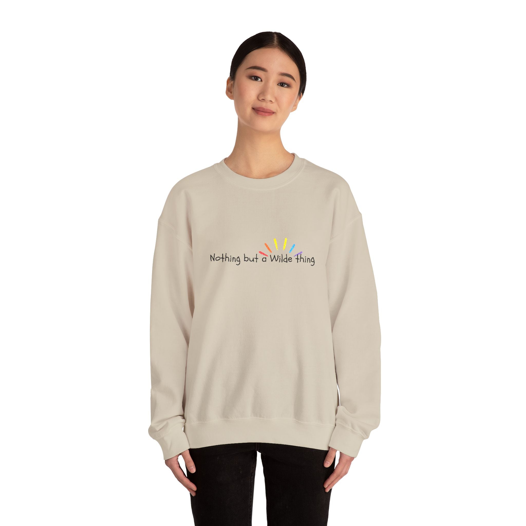 "Nothing but a Wilde Thing" Rainbow Script