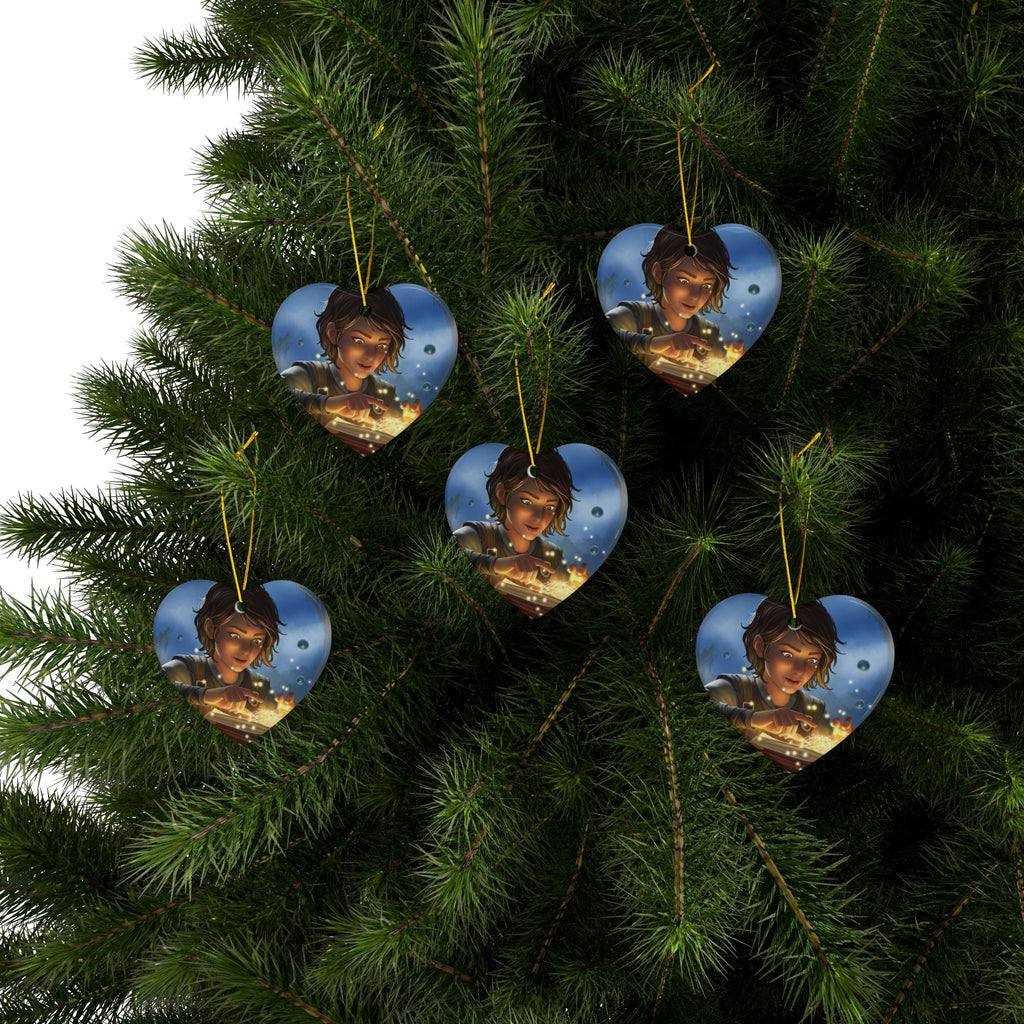 SpellCaster Ceramic Ornaments