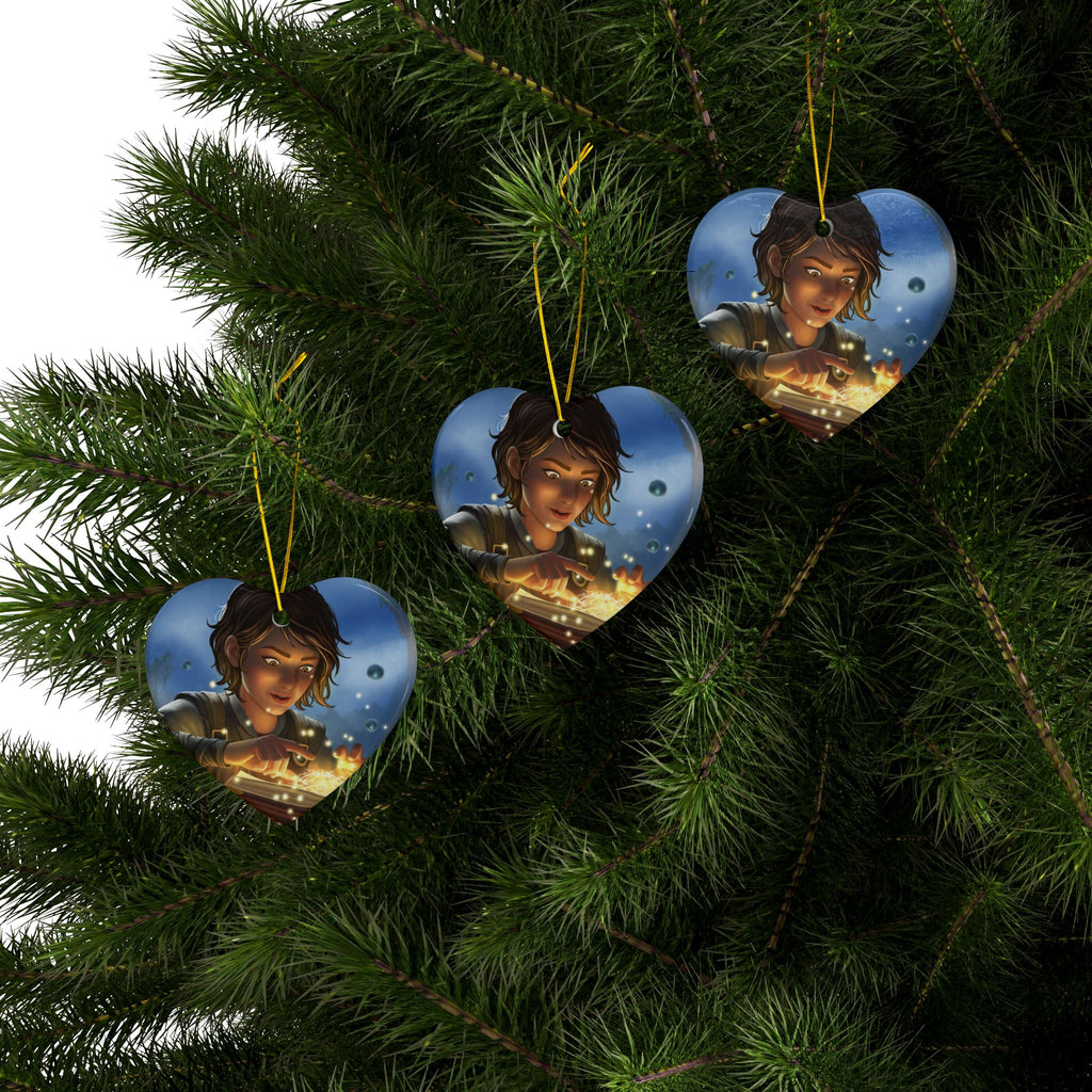 SpellCaster Ceramic Ornaments