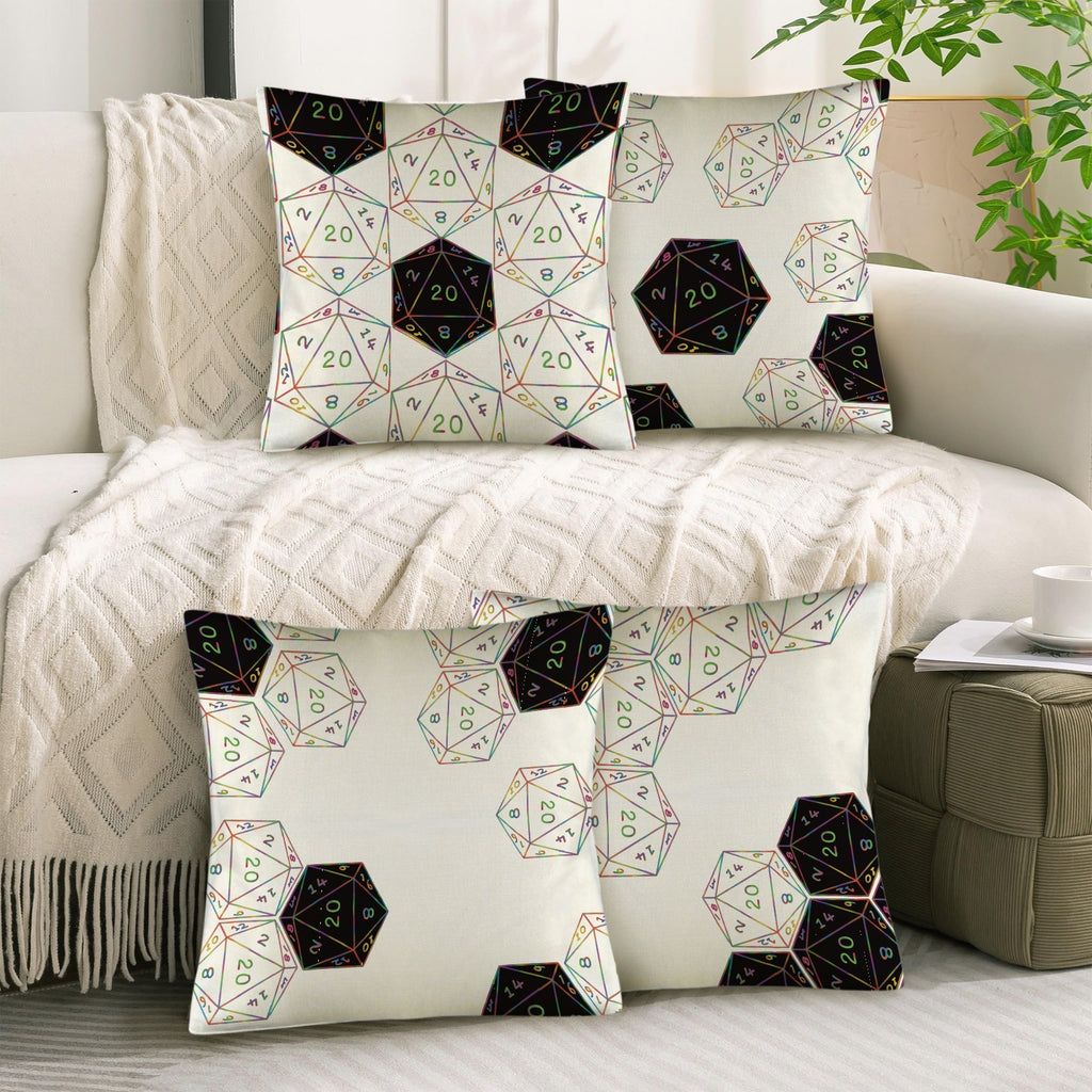 Take your case and roll the dice, Pillow