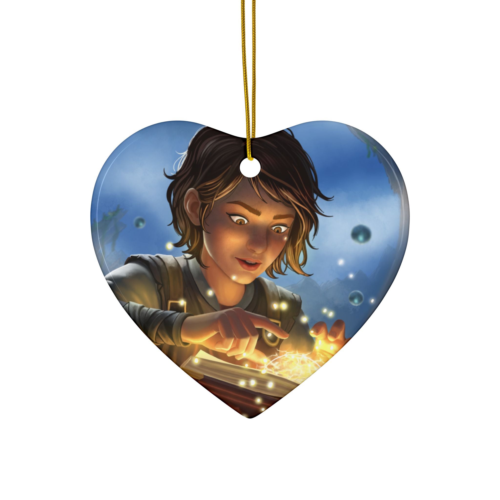 SpellCaster Ceramic Ornaments