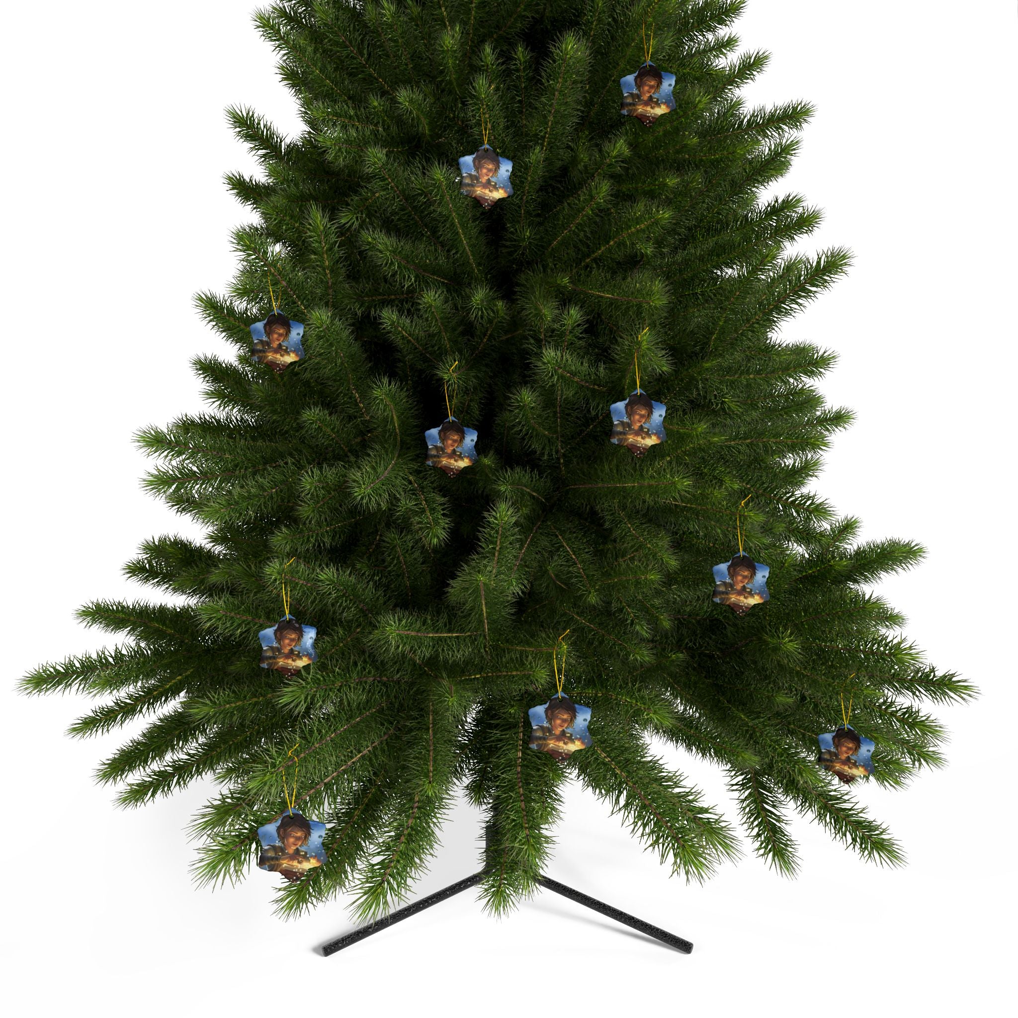 SpellCaster Ceramic Ornaments