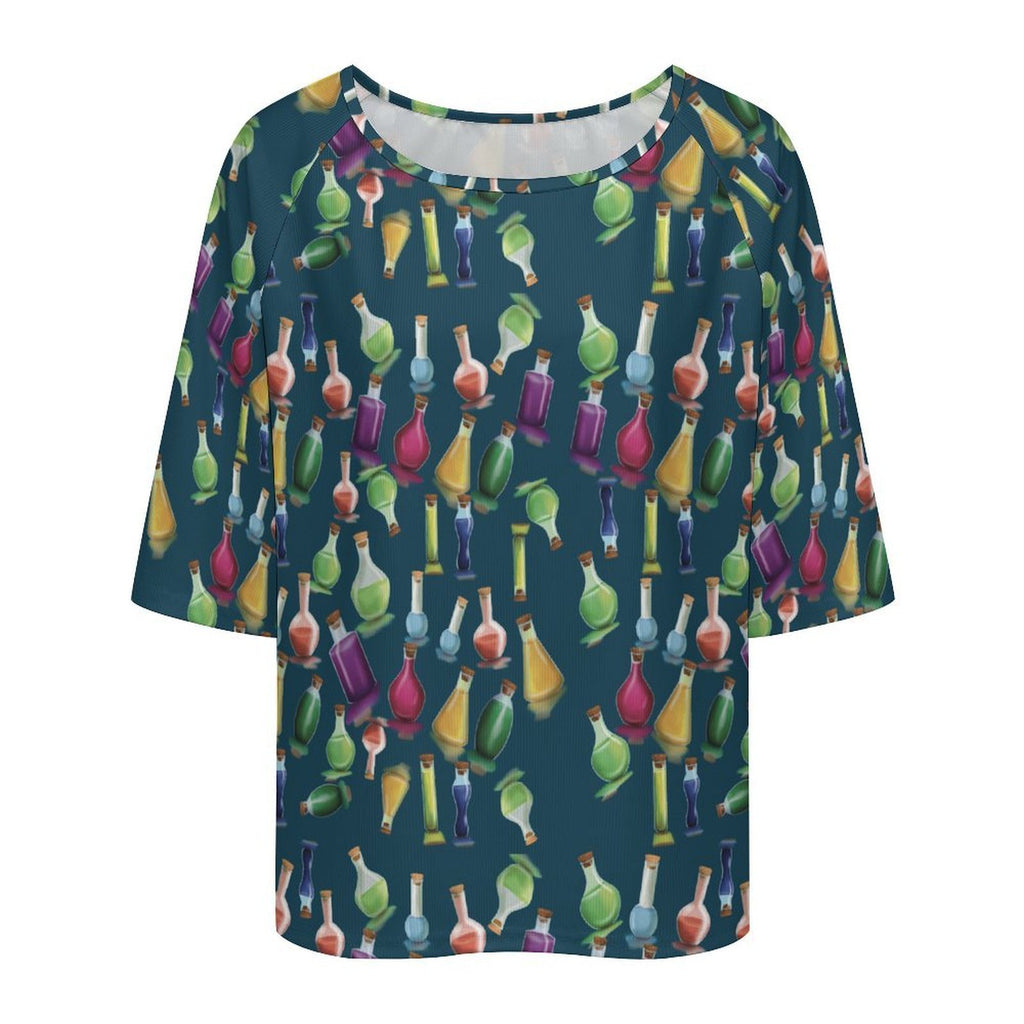 Women’s Loose Off-Shoulder T-Shirt