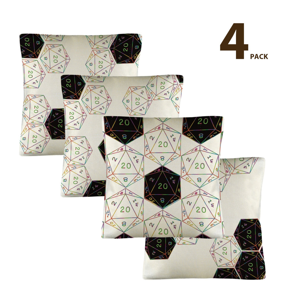 Take your case and roll the dice, Pillow