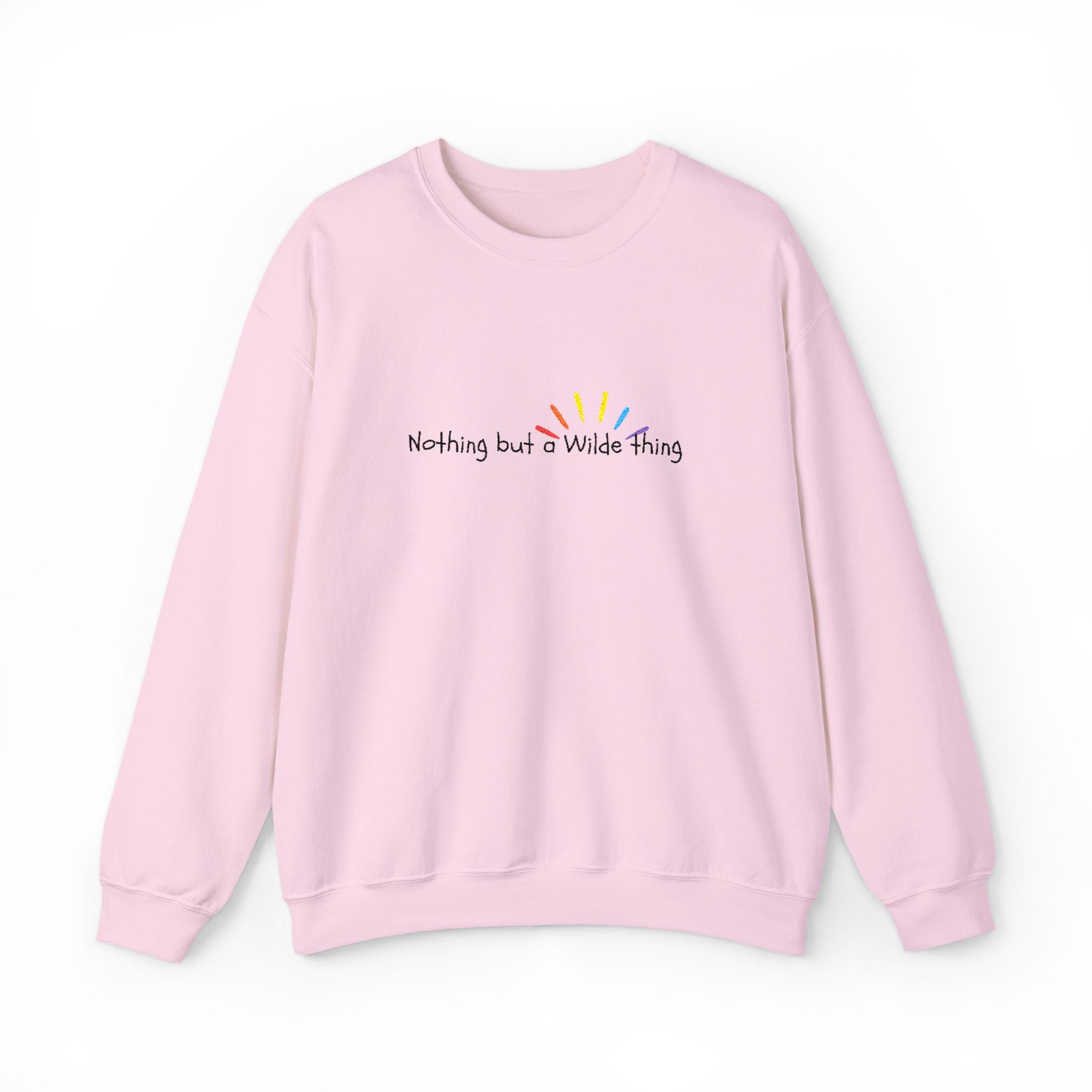 "Nothing but a Wilde Thing" Rainbow Script