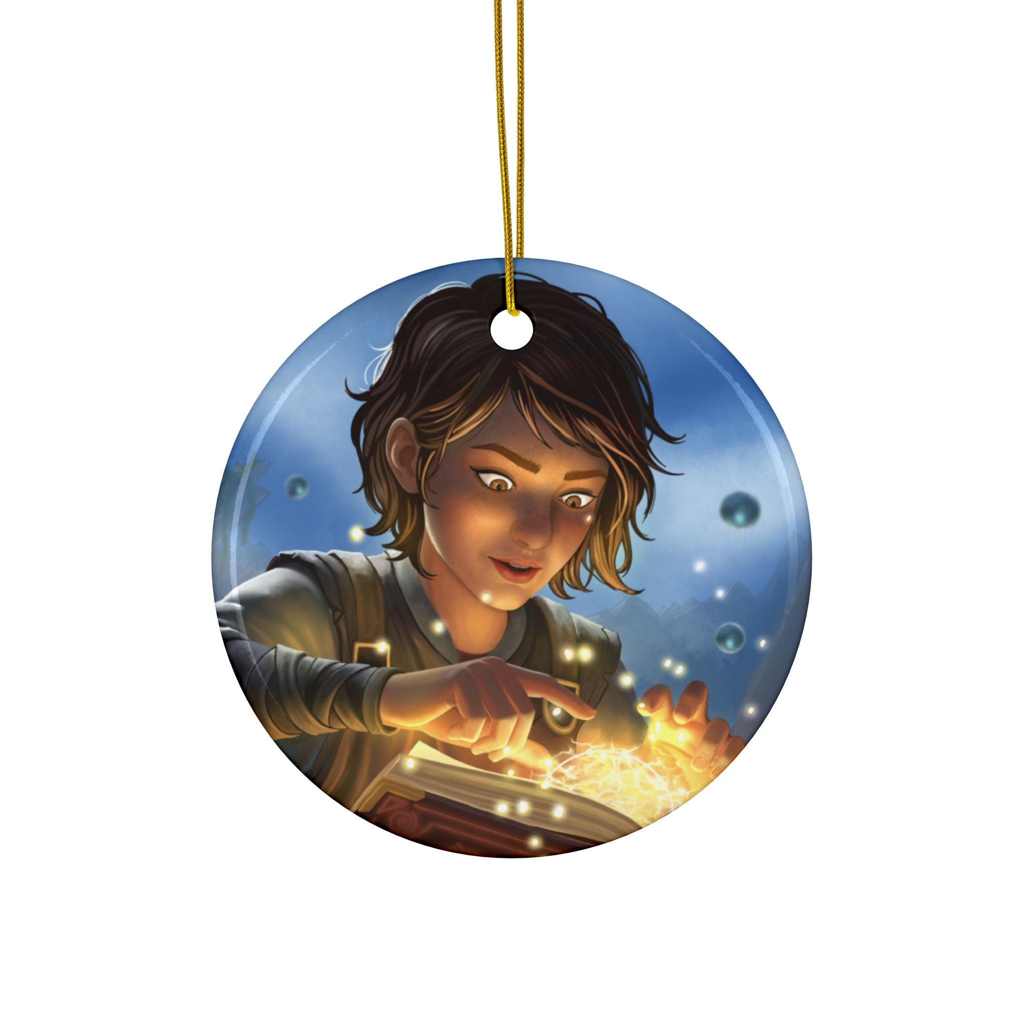 SpellCaster Ceramic Ornaments