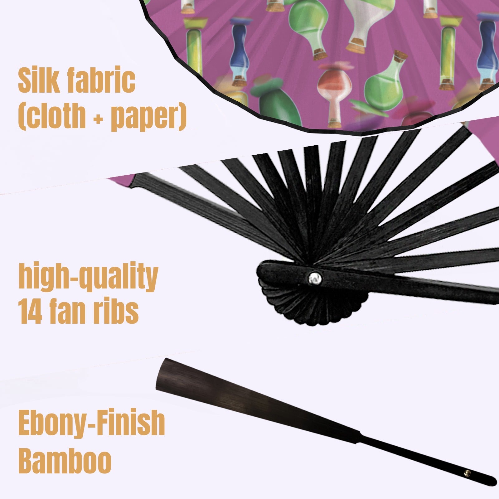 Arcane Apothecary Folding Fan