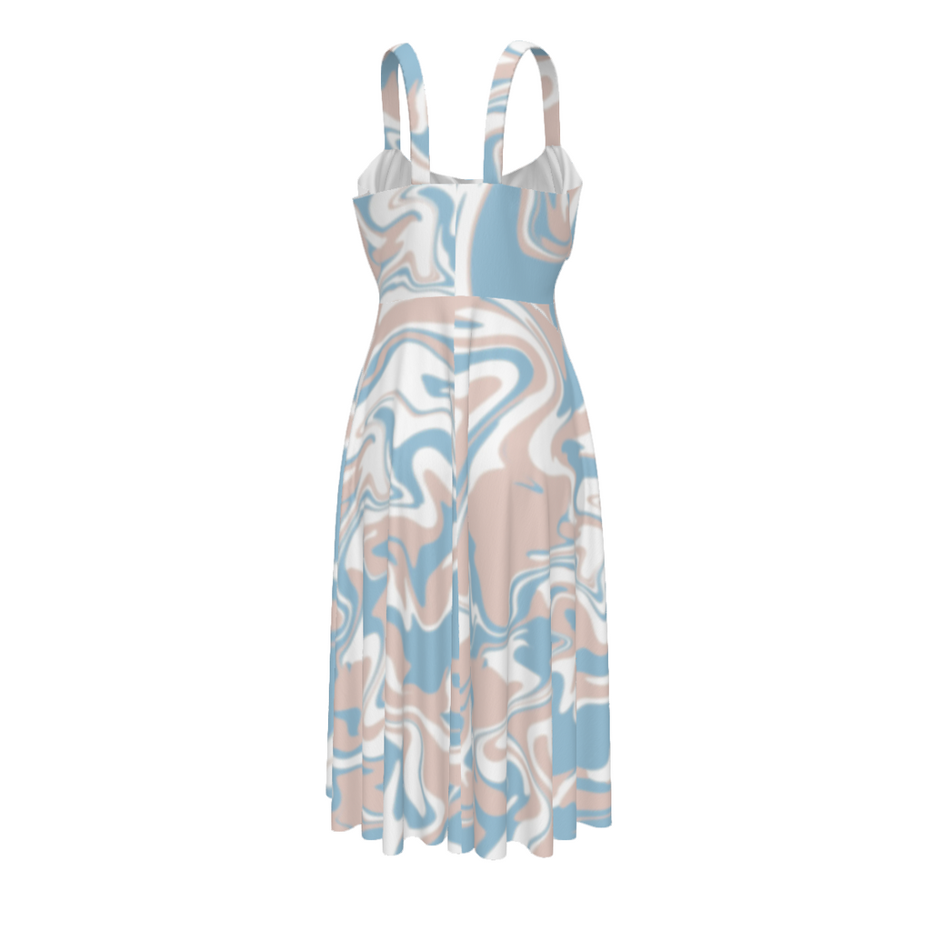 Spellbound Sky Marble Midi Dress