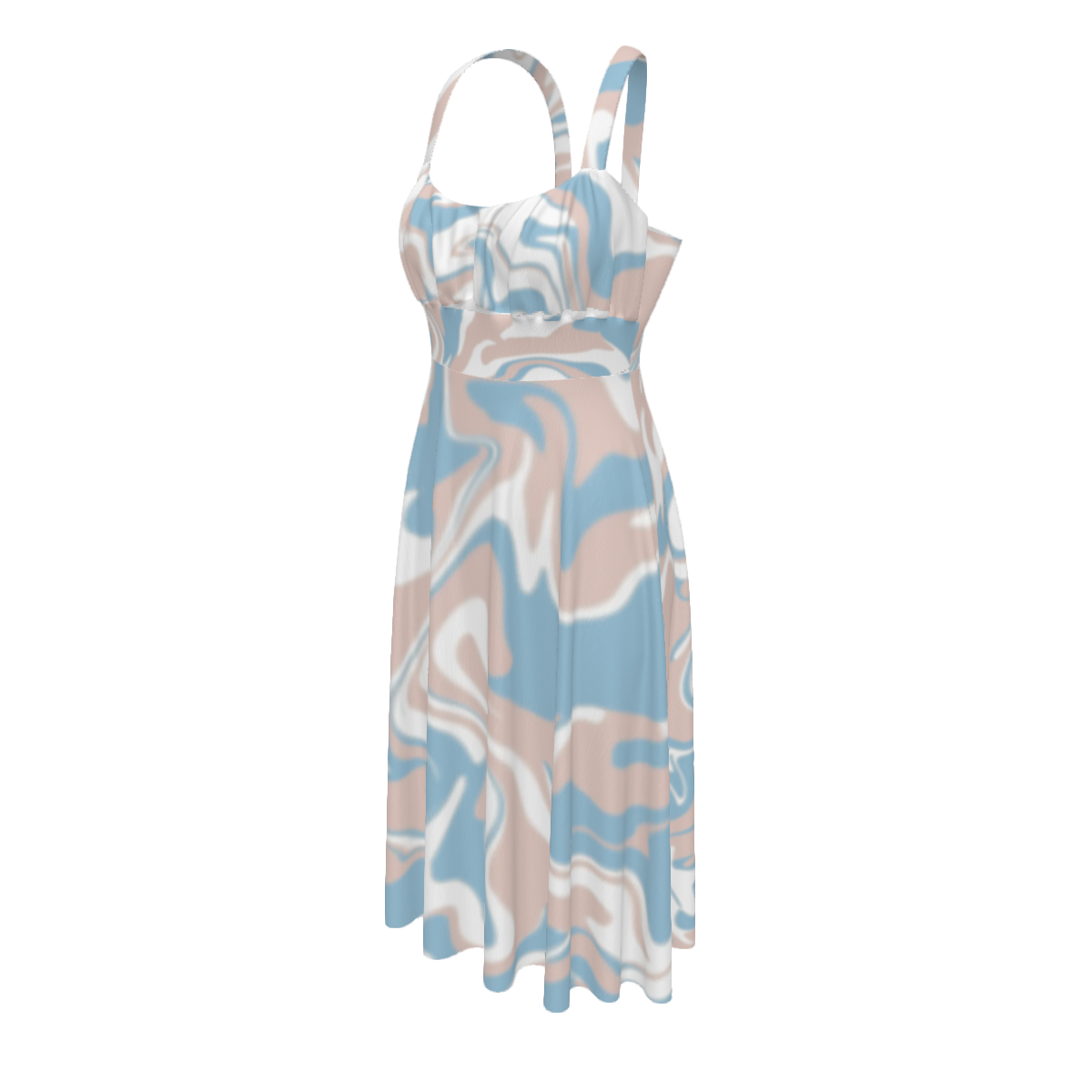 Spellbound Sky Marble Midi Dress