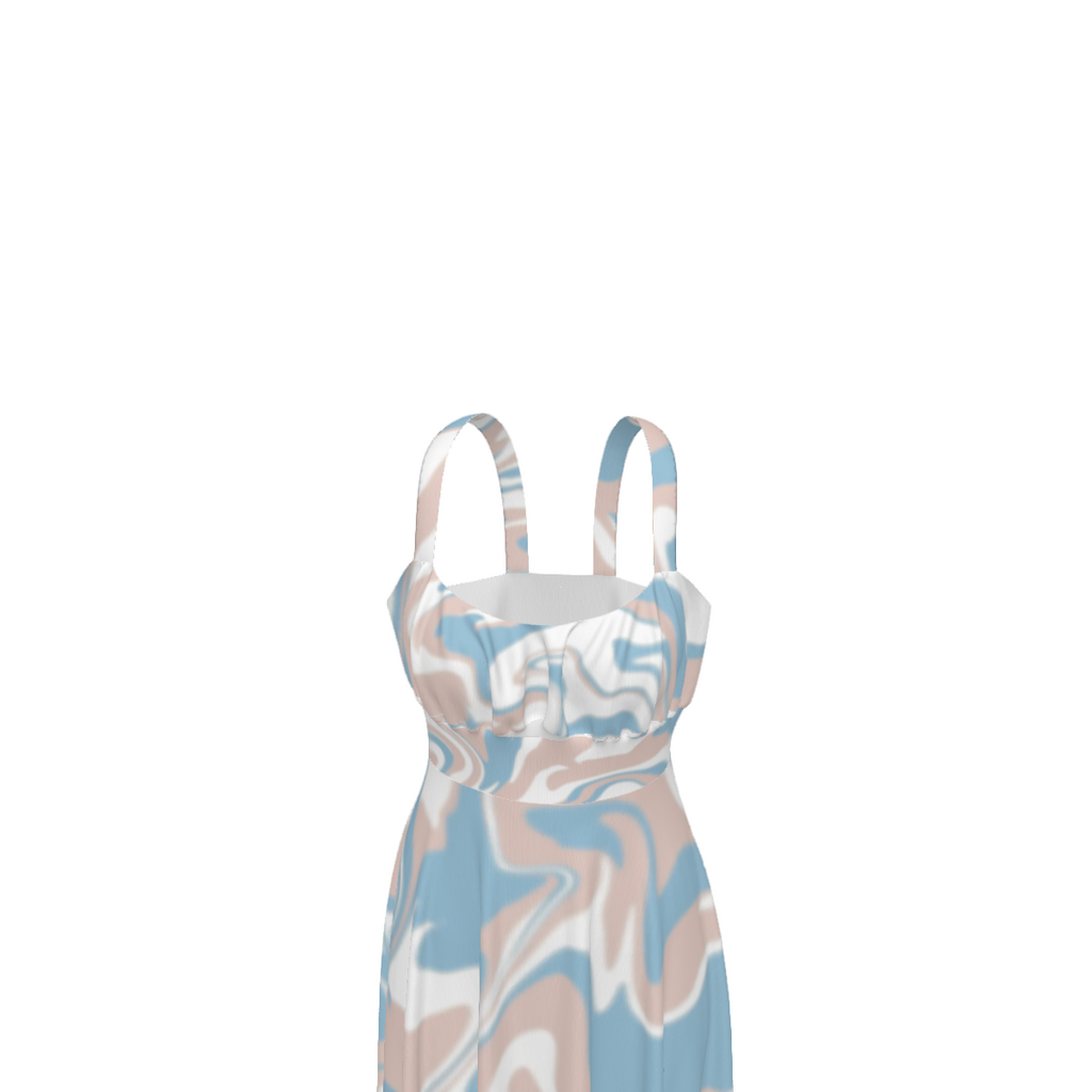 Spellbound Sky Marble Midi Dress