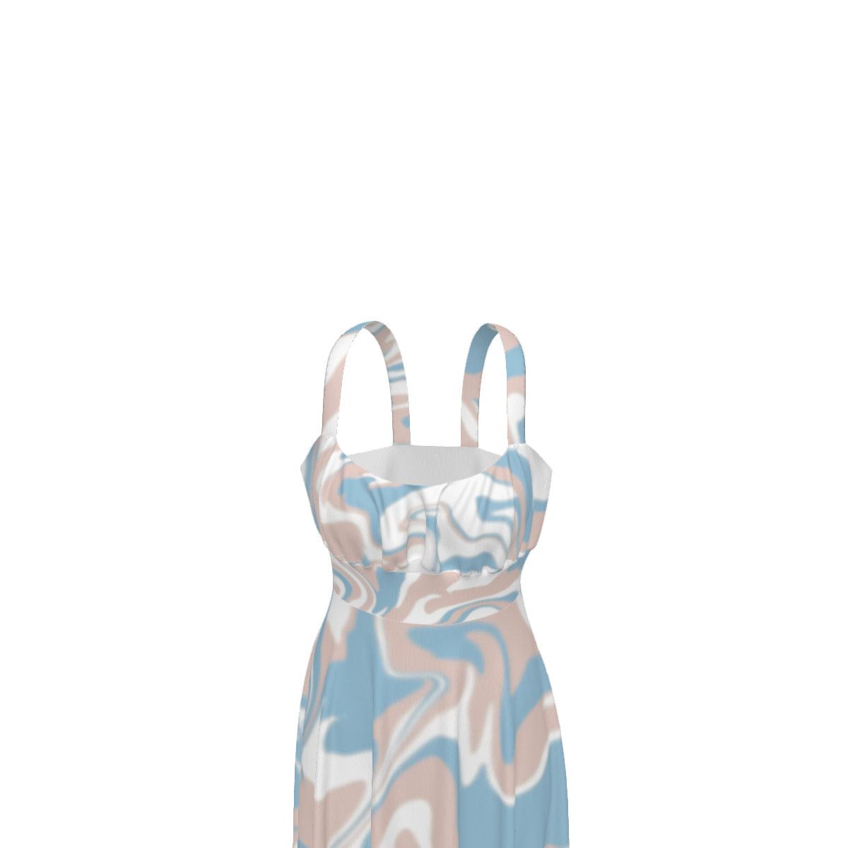 Spellbound Sky Marble Midi Dress