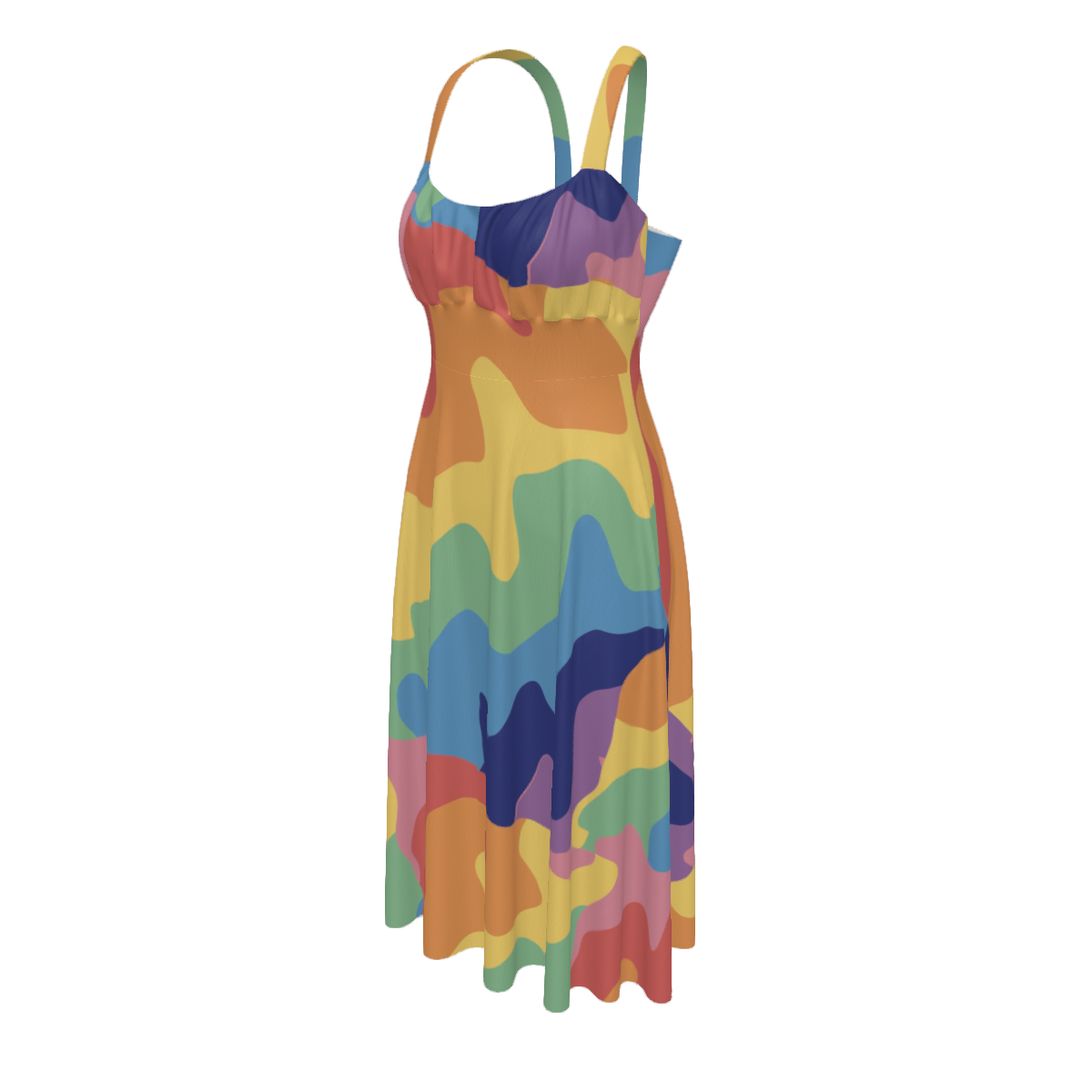 Spellbound 2 Waves Pride Midi Dress