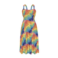 Spellbound Waves Pride Midi Dress