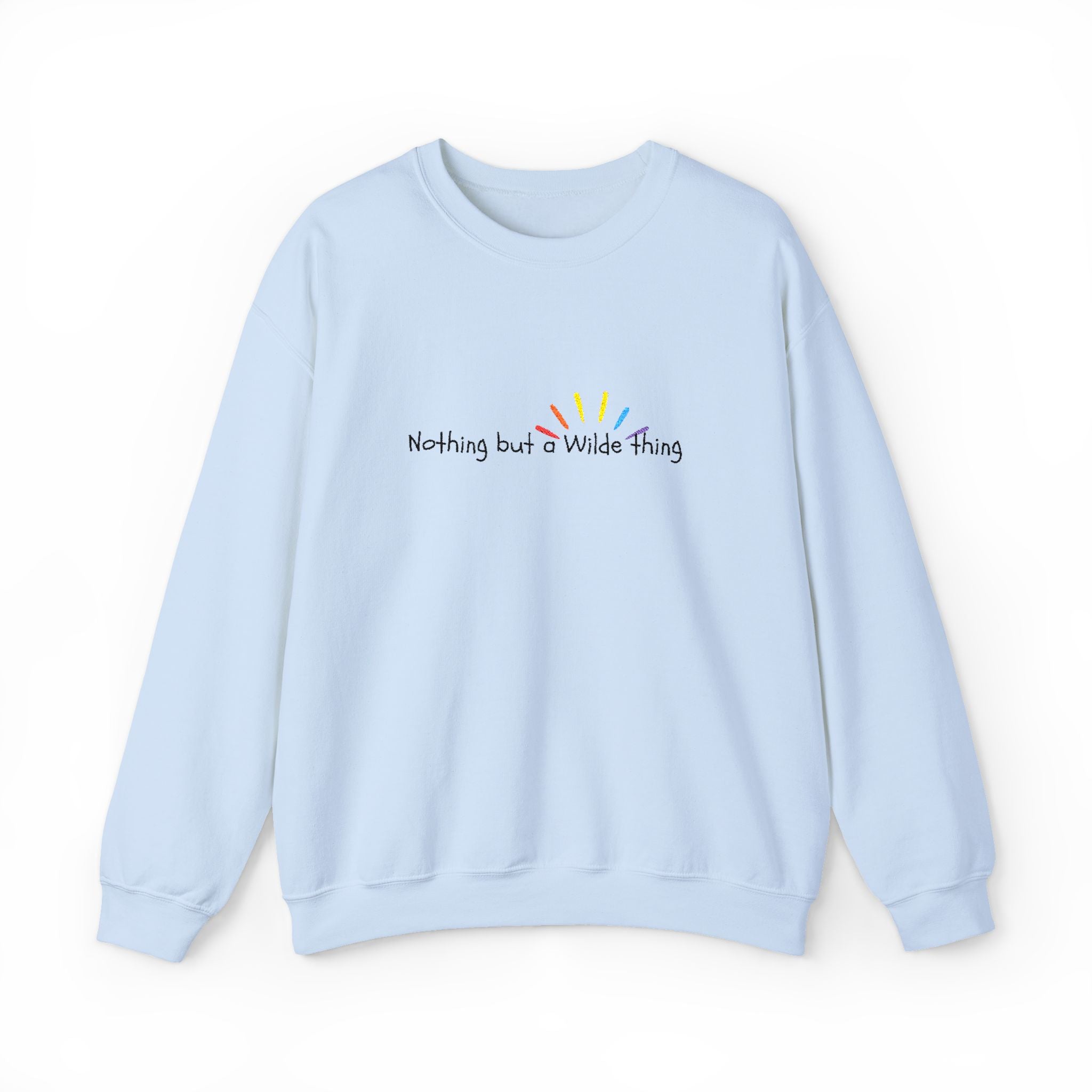 "Nothing but a Wilde Thing" Rainbow Script