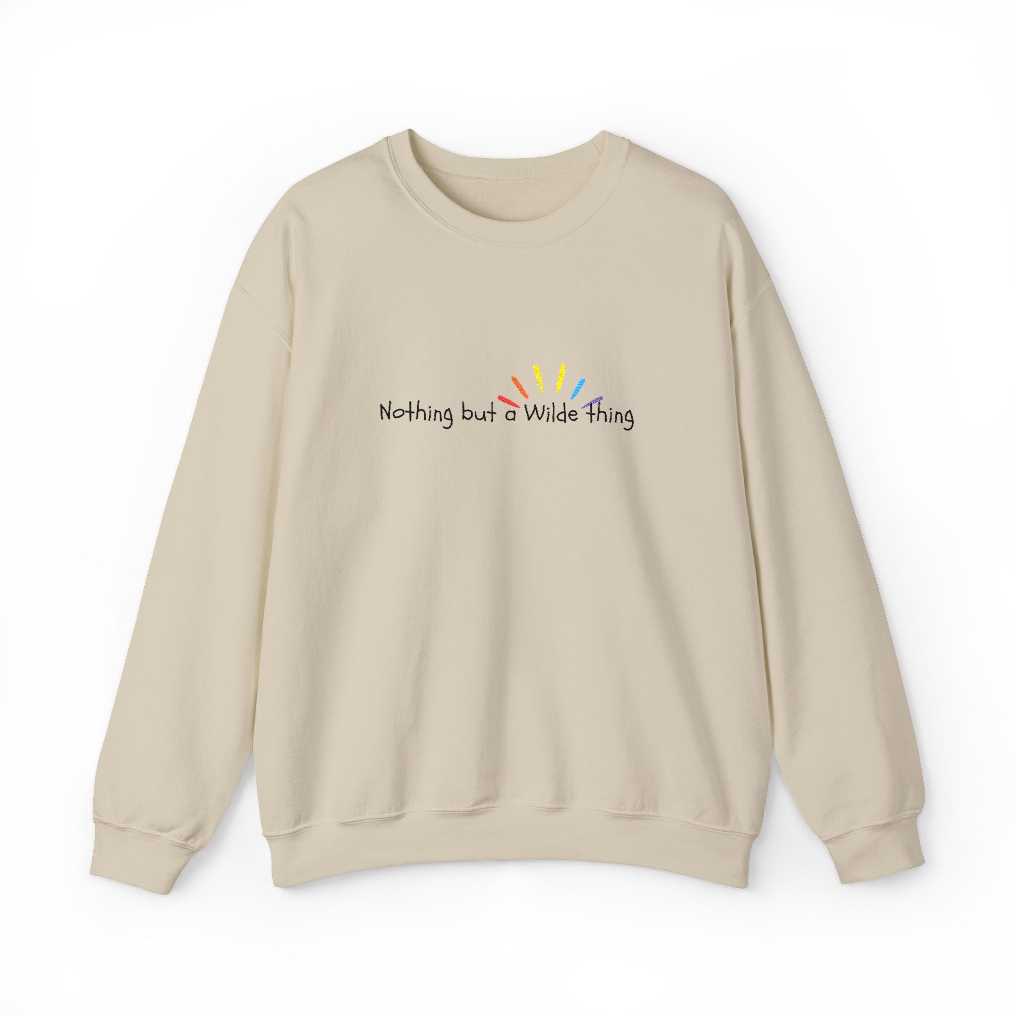 "Nothing but a Wilde Thing" Rainbow Script