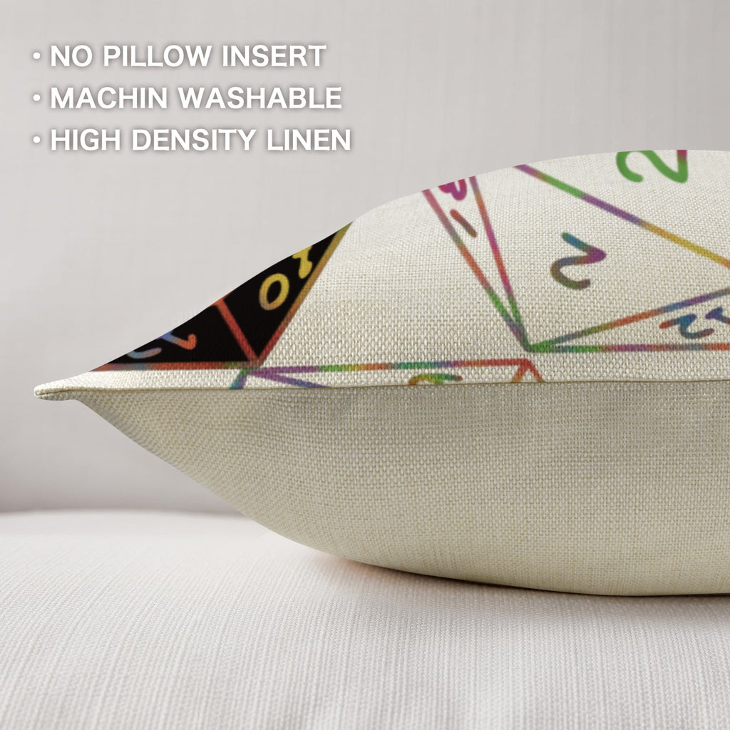 Take your case and roll the dice, Pillow