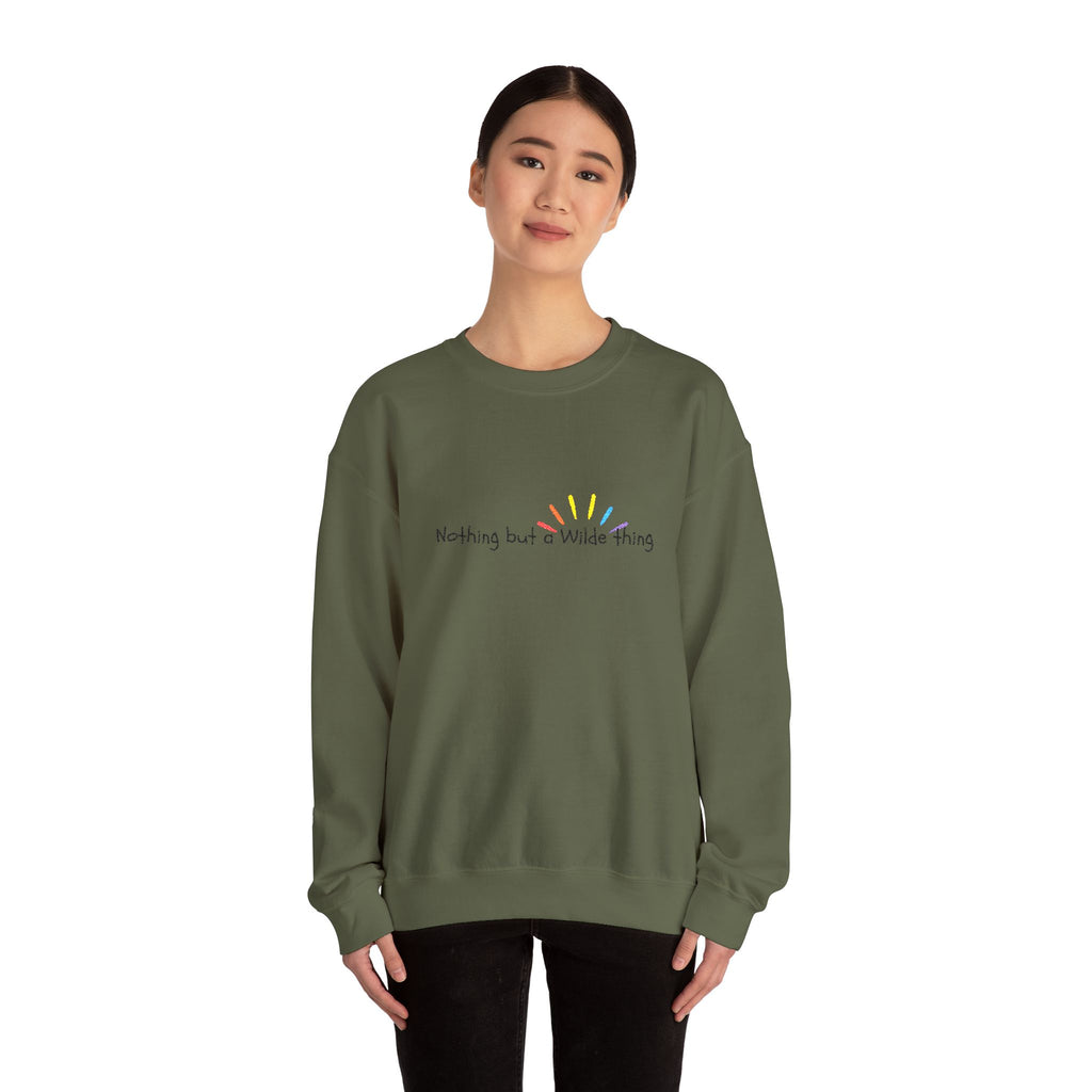 "Nothing but a Wilde Thing" Rainbow Script