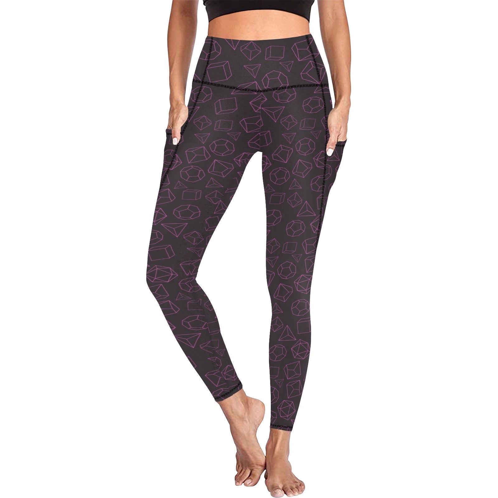 High Waist Leggings with Pockets