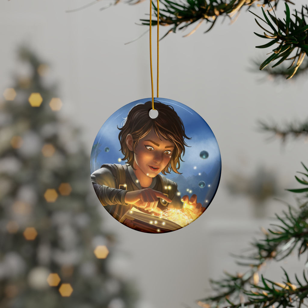SpellCaster Ceramic Ornaments