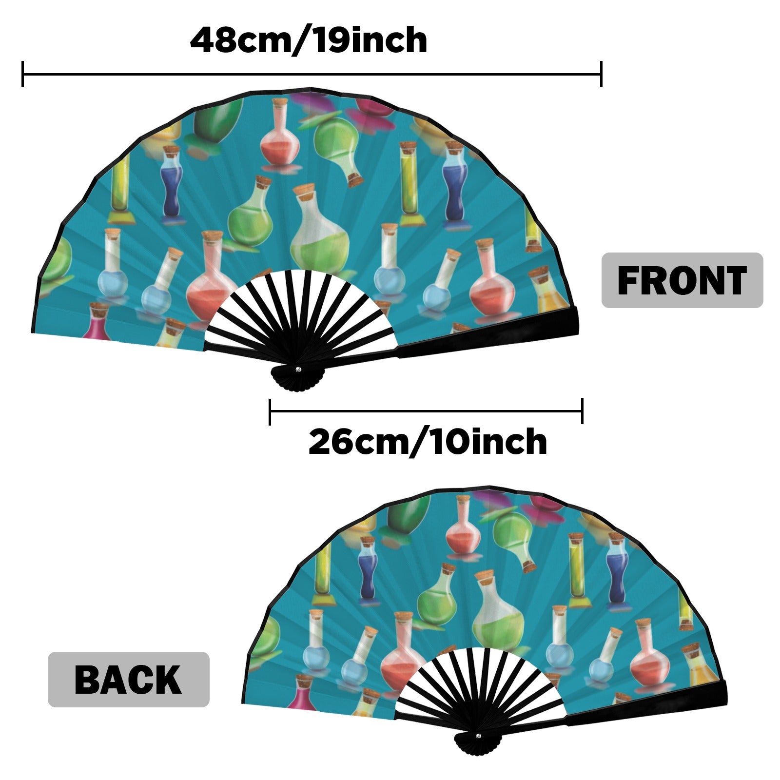 Elixir of Cooling Hand Fan