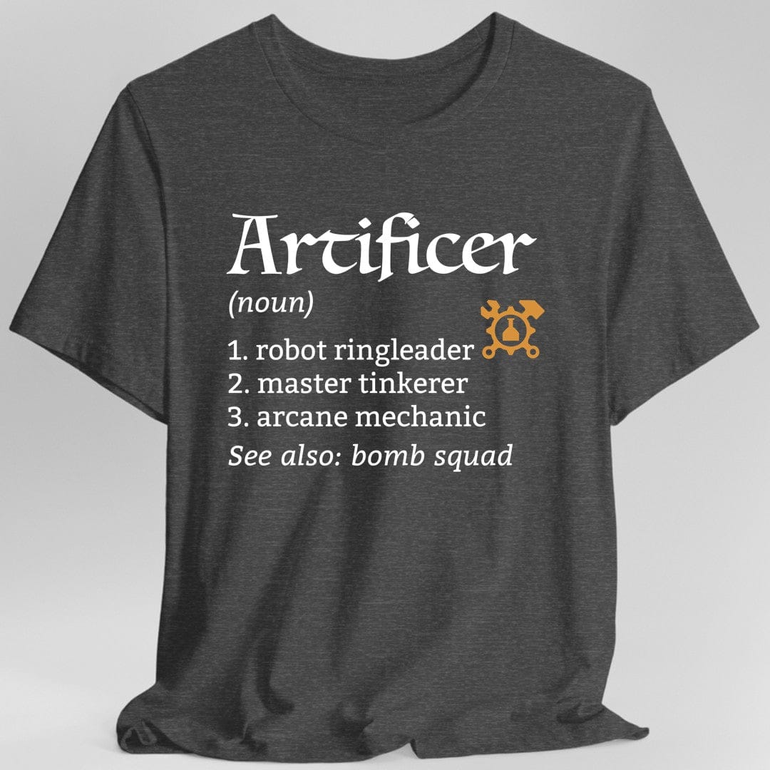 Artificer Class Definition D&D T-Shirt