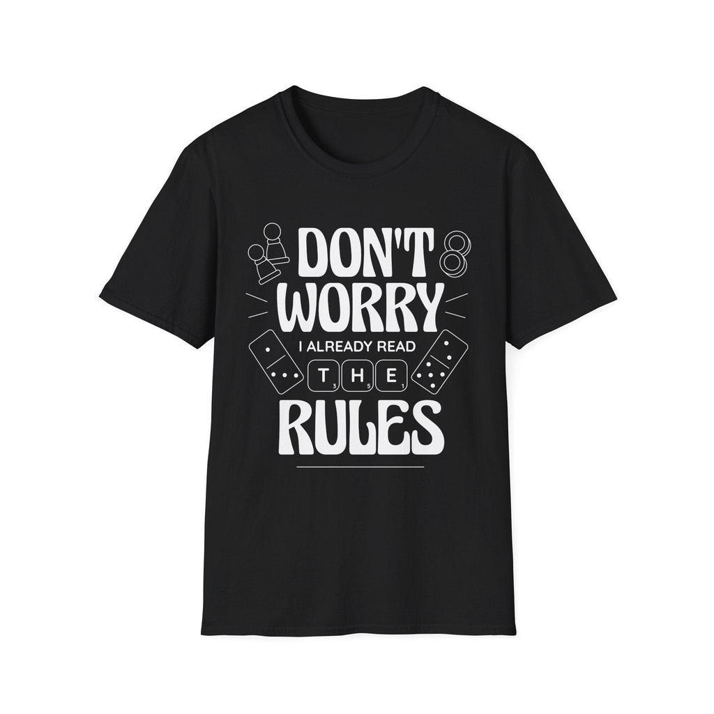 Board Games T-shirt - I Read The Rules