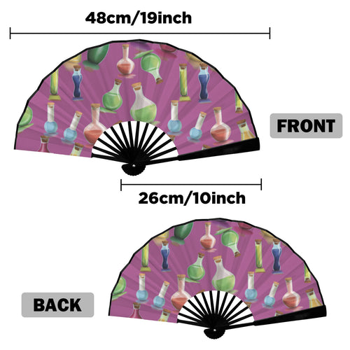 Arcane Apothecary Folding Fan