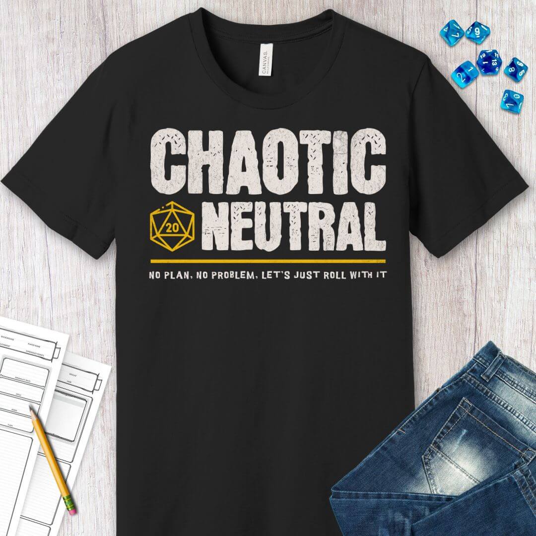 Chaotic Neutral Shirt - D&D Alignment T-shirt