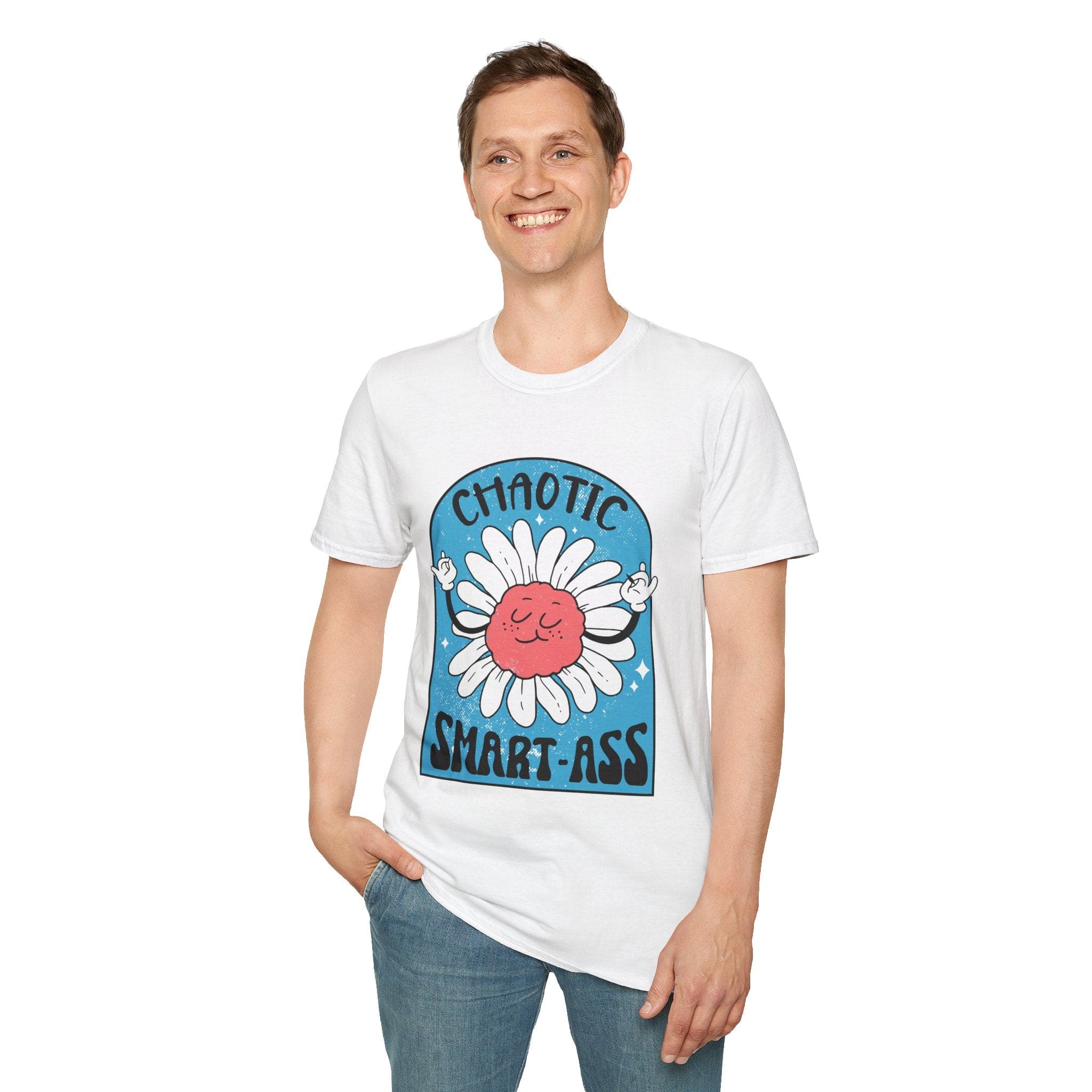 Chaotic Smart-Ass Funny Alignment T-Shirt