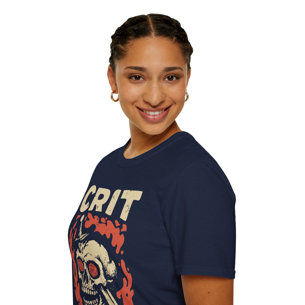 Crit or Die D&D T-shirt