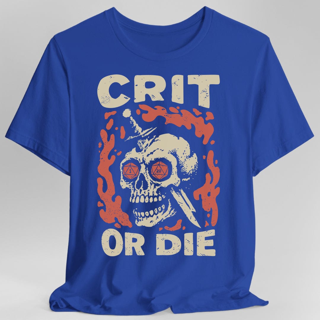 Crit or Die D&D T-shirt