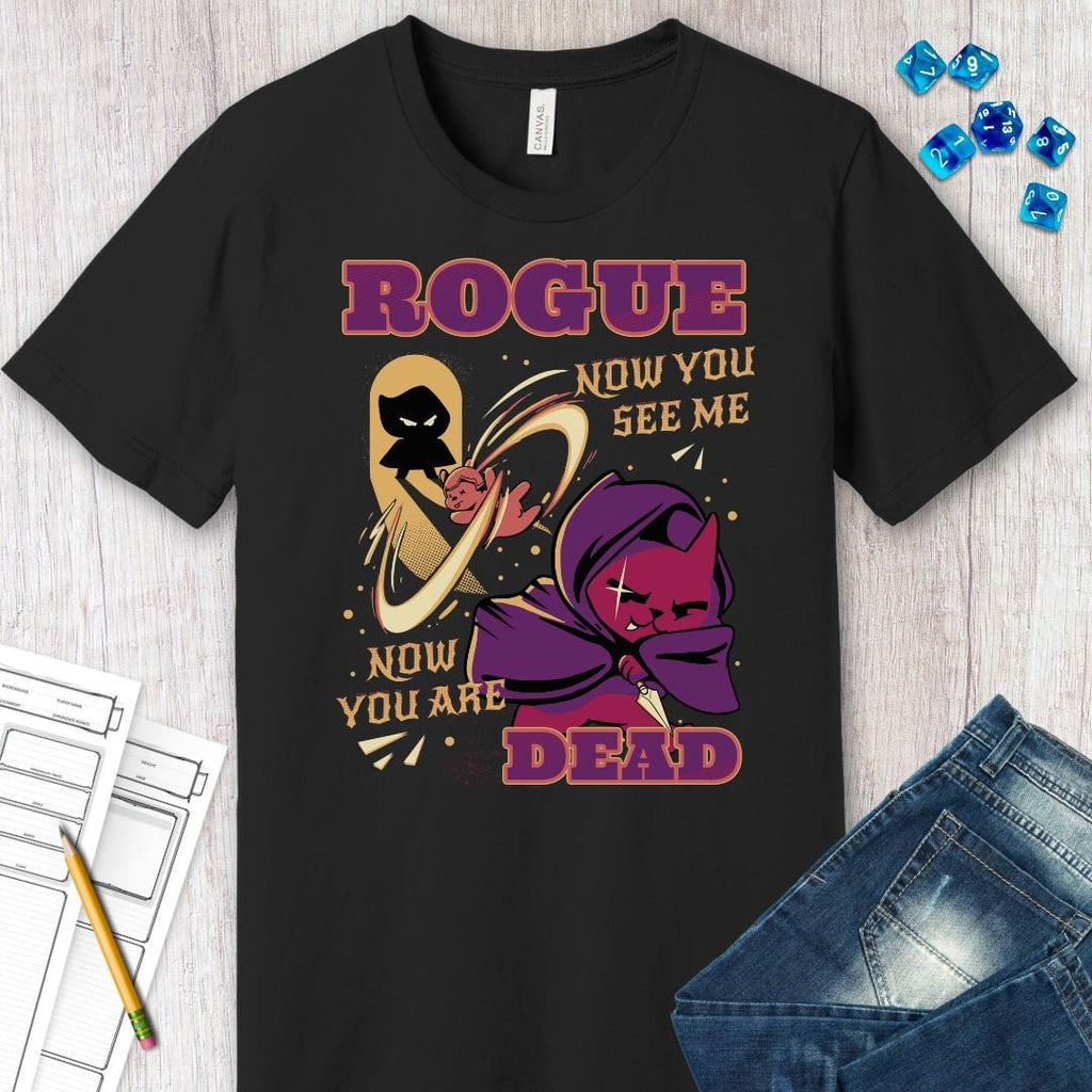 Cute Rogue D&D T-Shirt