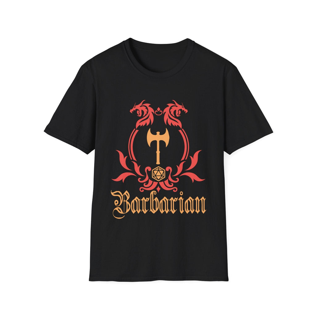 D&D Barbarian Class Emblem T-shirt