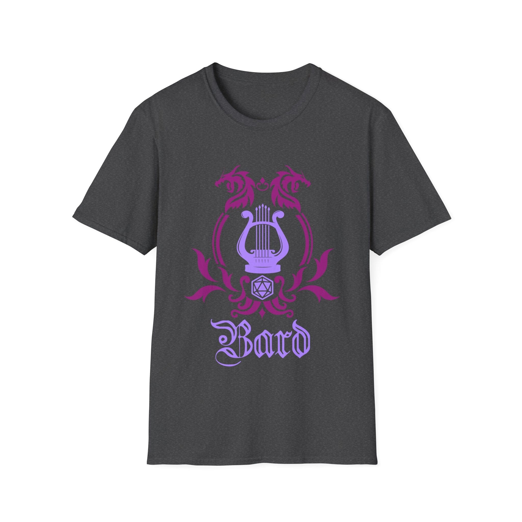 D&D Bard Class Simple Emblem T-Shirt