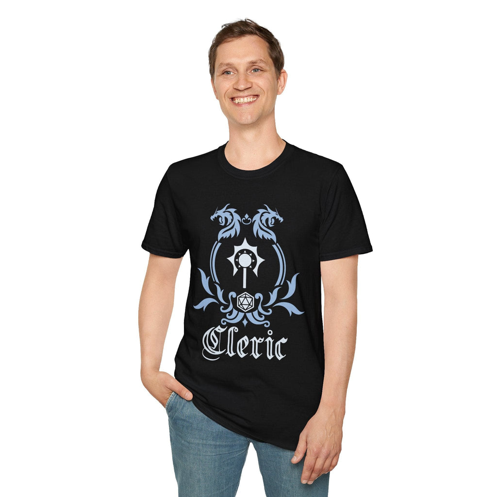 D&D Cleric Class Simple Emblem T-Shirt
