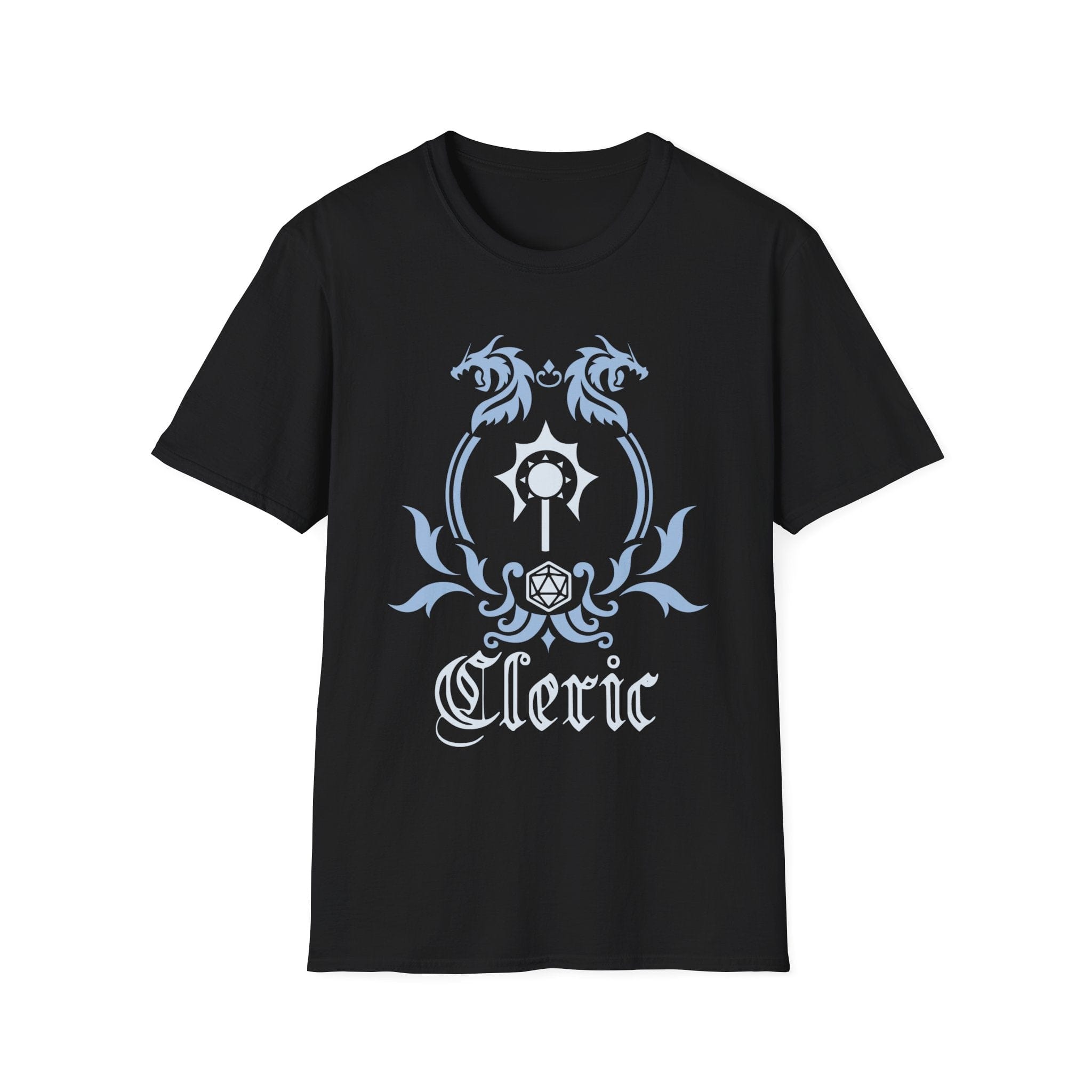 D&D Cleric Class Simple Emblem T-Shirt