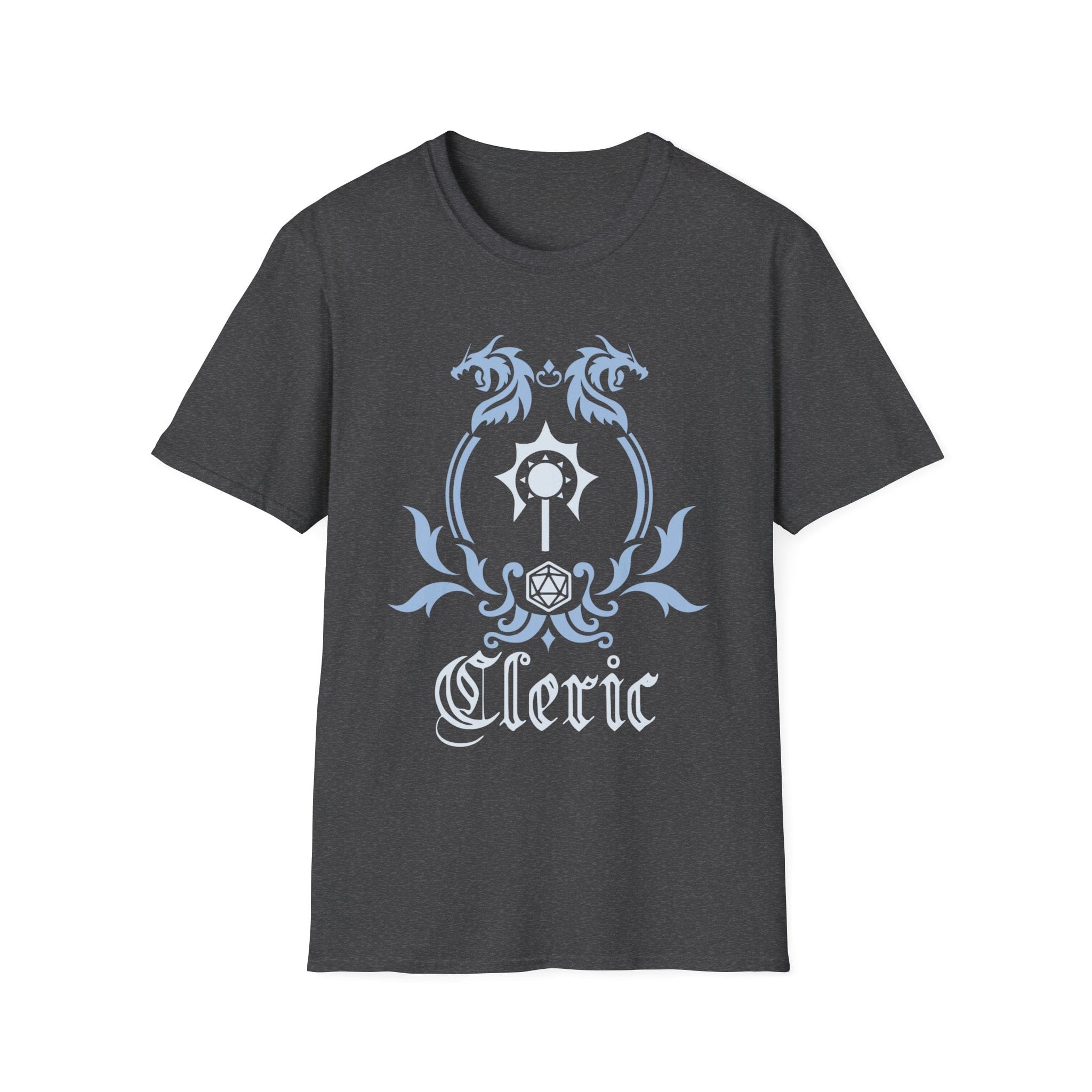 D&D Cleric Class Simple Emblem T-Shirt