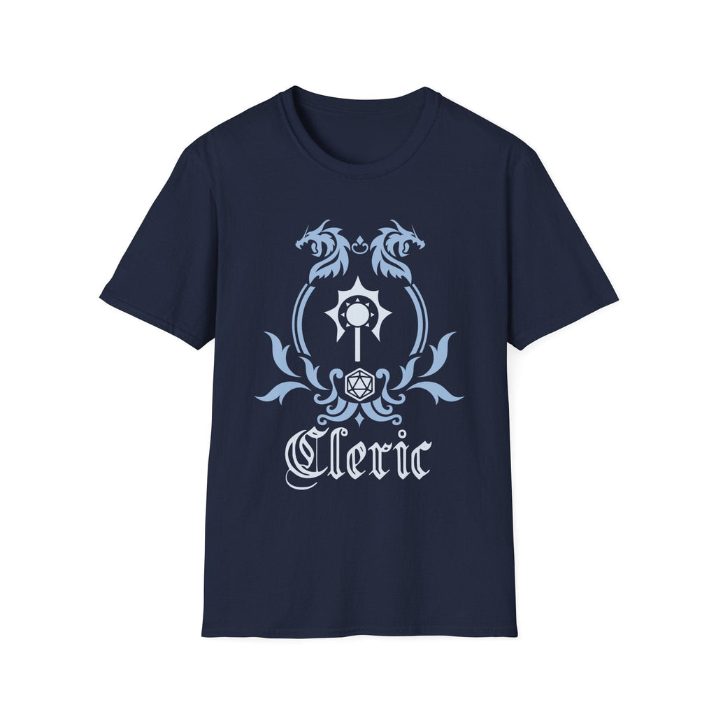 D&D Cleric Class Simple Emblem T-Shirt