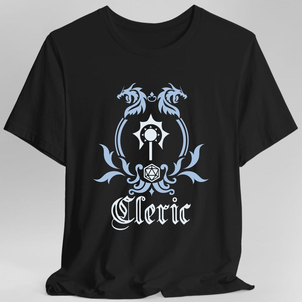 D&D Cleric Class Simple Emblem T-Shirt