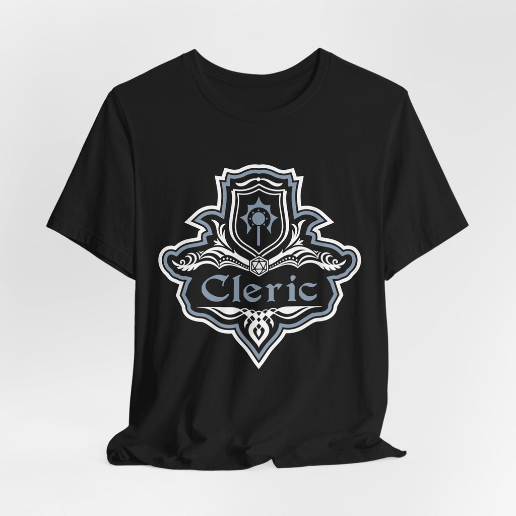 D&D Cleric Class Fancy Emblem T-Shirt