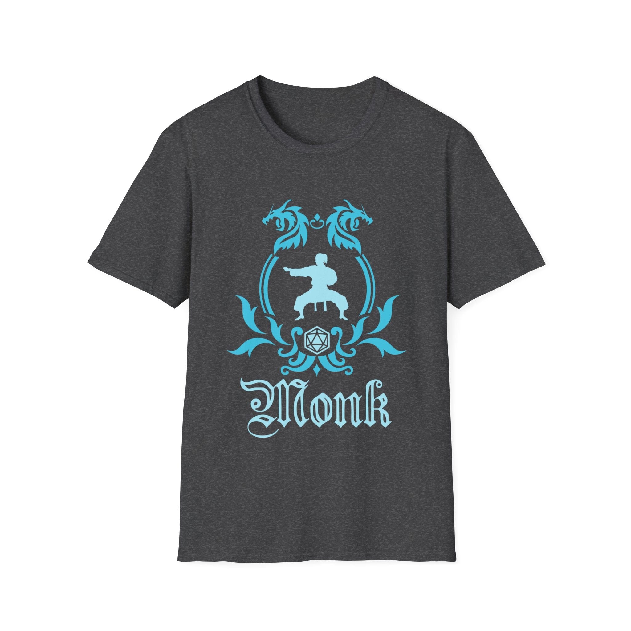 D&D Monk Class Simple Emblem T-Shirt