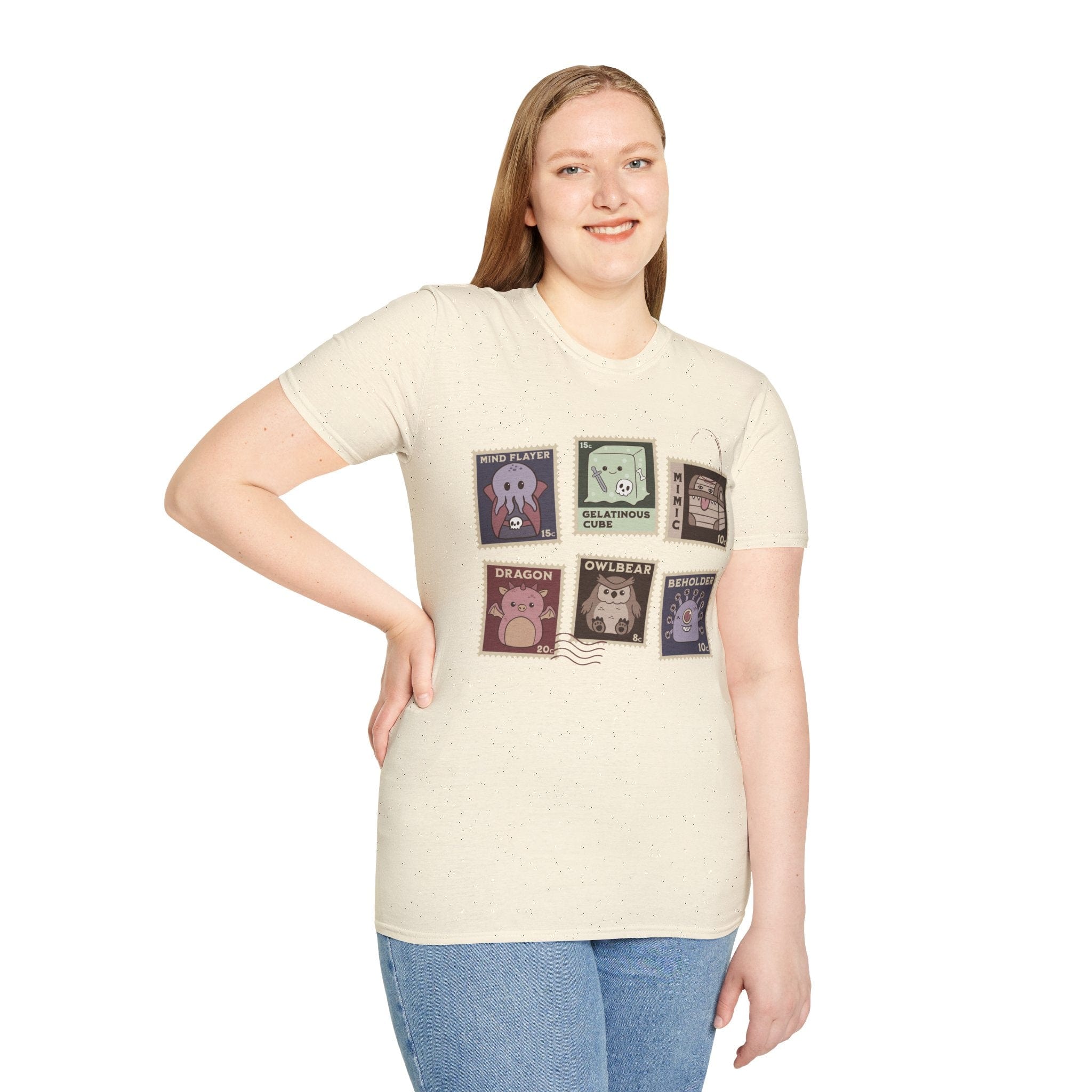 D&D Monster Stamps T-Shirt