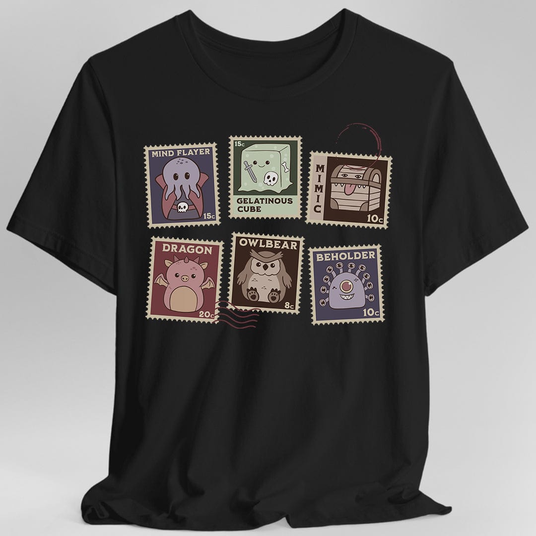 D&D Monster Stamps T-Shirt