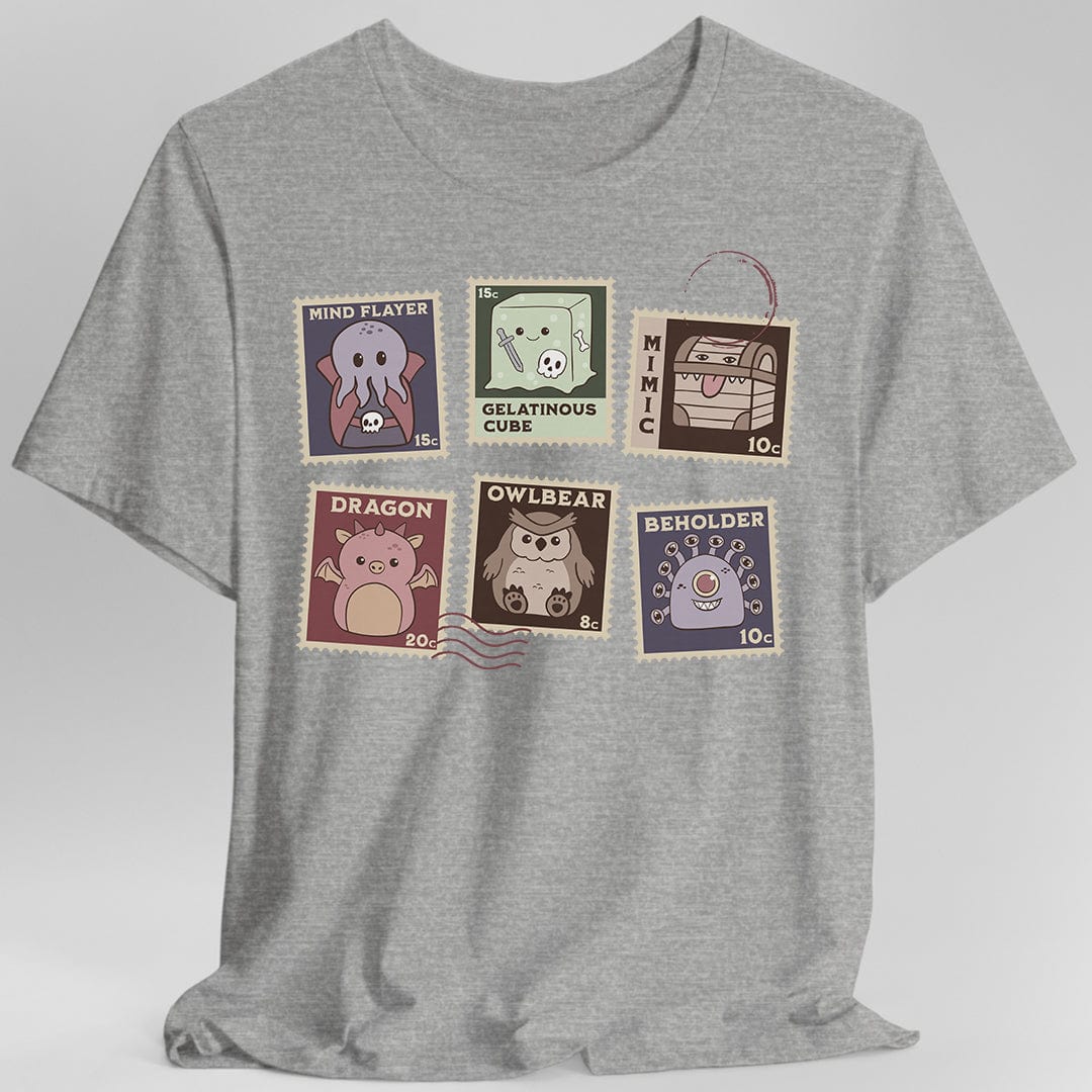 D&D Monster Stamps T-Shirt
